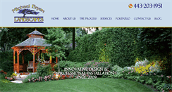Desktop Screenshot of michaelbryanlandscapes.com
